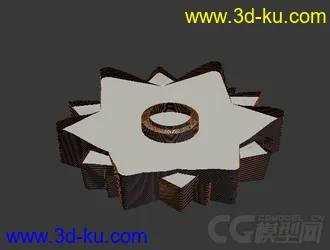 3D打印模型五角星建筑 需要下载的图片