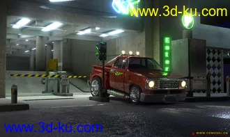 3D打印模型一个国外的场景精★★★的图片