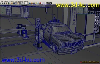 3D打印模型一个国外的场景精★★★的图片