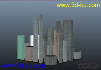 3D打印模型高楼的图片