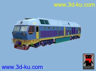 3D打印模型ND4型内燃机车的图片