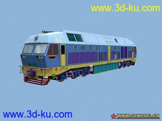 3D打印模型ND4型内燃机车的图片