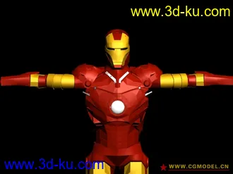 3D打印模型钢铁人战衣平衡姿的图片