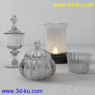 公主系列水晶玻璃杯模型的图片