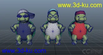 3D打印模型小乌龟的图片
