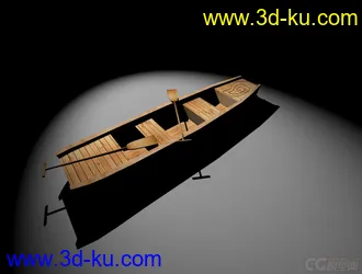 3D打印模型渔船的图片