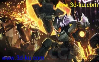 3D打印模型LOL合金装备一整套的图片