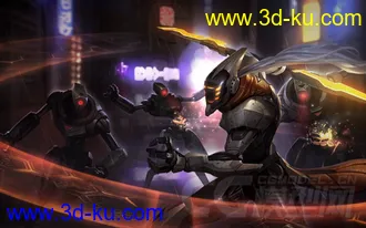 3D打印模型LOL合金装备一整套的图片