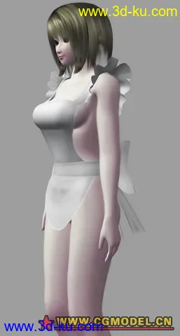 3D打印模型大胸美女的图片