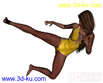 3D打印模型16632-FW Neomi(女人服装头发)的图片