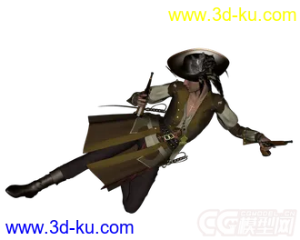 3D打印模型DAZ3D - Poser - 19099 Piratess For Genesis 2 Females的图片