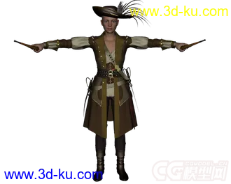 3D打印模型DAZ3D - Poser - 19099 Piratess For Genesis 2 Females的图片