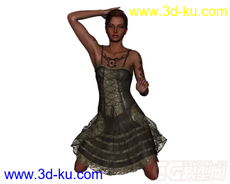 3D打印模型19672 Francesca Dress for Genesis 2 Female(s)的图片