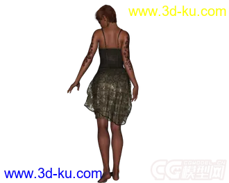 3D打印模型19672 Francesca Dress for Genesis 2 Female(s)的图片