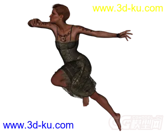3D打印模型19672 Francesca Dress for Genesis 2 Female(s)的图片
