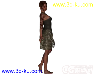 3D打印模型19672 Francesca Dress for Genesis 2 Female(s)的图片