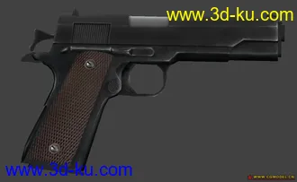 手枪1911模型贴图的图片