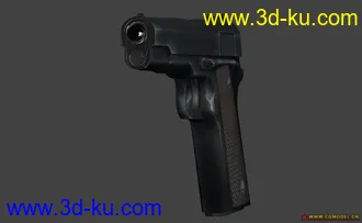 手枪1911模型贴图的图片
