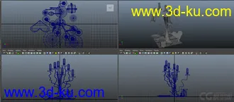 3D打印模型烛光晚餐的图片