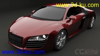 奥迪R8小汽车模型的图片