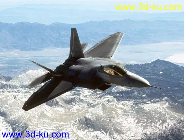 F22猛禽战斗机飞机模型的图片1