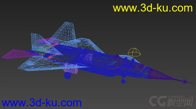 F22猛禽战斗机飞机模型的图片2
