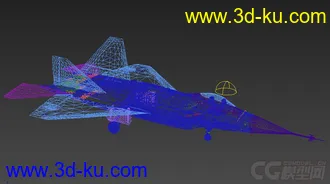 3D打印模型F22猛禽战斗机飞机的图片