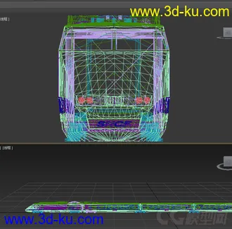 一辆火车模型的图片