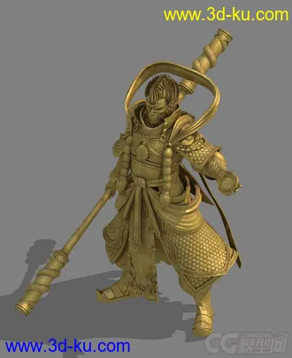 3D打印模型齐天大圣的图片