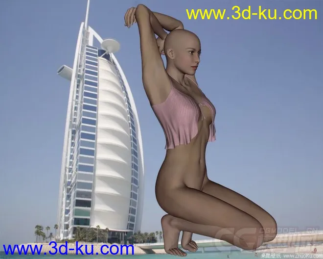 3dage 90224 Sexy Top V模型的图片2