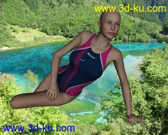 3D打印模型3dage 80798 Mermaid for V4A4G4S4的图片
