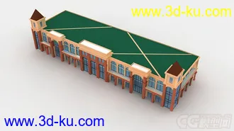 3D打印模型欧式建筑的图片