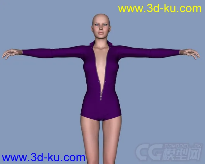 3dage 95085 B-Girl III模型的图片1