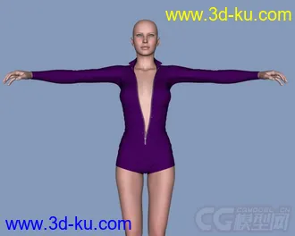 3D打印模型3dage 95085 B-Girl III的图片