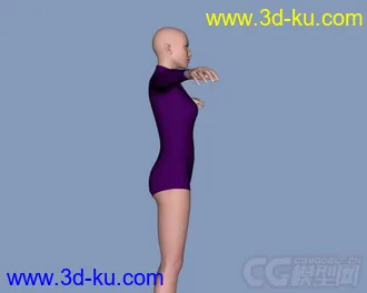 3D打印模型3dage 95085 B-Girl III的图片