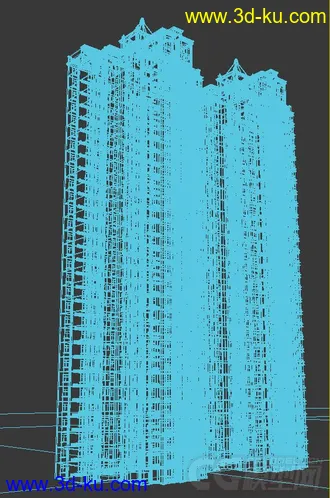 3D打印模型简欧式高层的图片