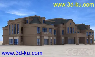 3D打印模型会所的图片