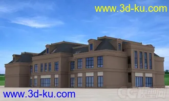 3D打印模型会所的图片