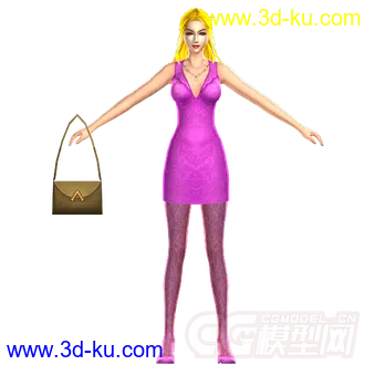 3D打印模型现代人物的图片