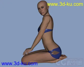 比基尼美女模型的图片
