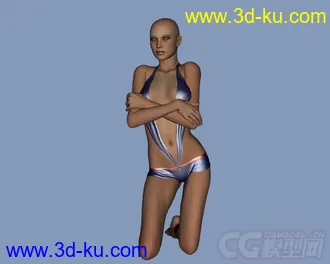 比基尼美女模型的图片
