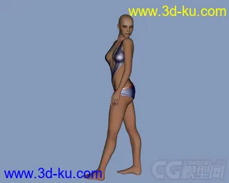 比基尼美女模型的图片