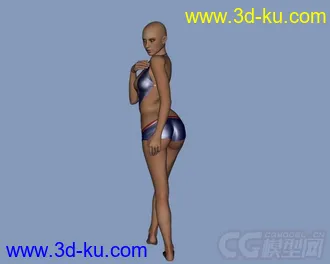 比基尼美女模型的图片
