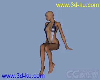 比基尼美女模型的图片