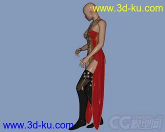 现代美女模型的图片