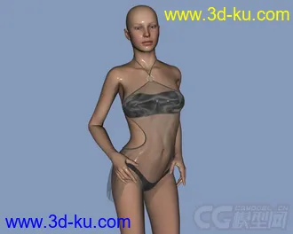比基尼美女模型的图片