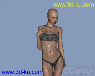 比基尼美女模型的图片