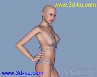 比基尼美女模型的图片