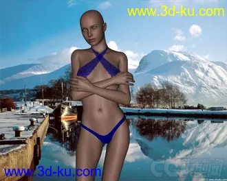 比基尼美女模型的图片