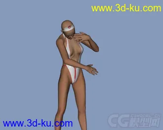 比基尼美女模型的图片